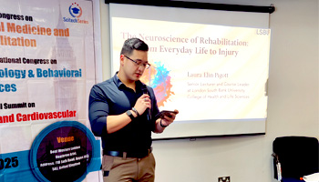 2nd World Congress on Physical Medicine and Rehabilitation 2nd World Congress on Physical Medicine and Rehabilitation
